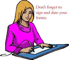 Sign your forms